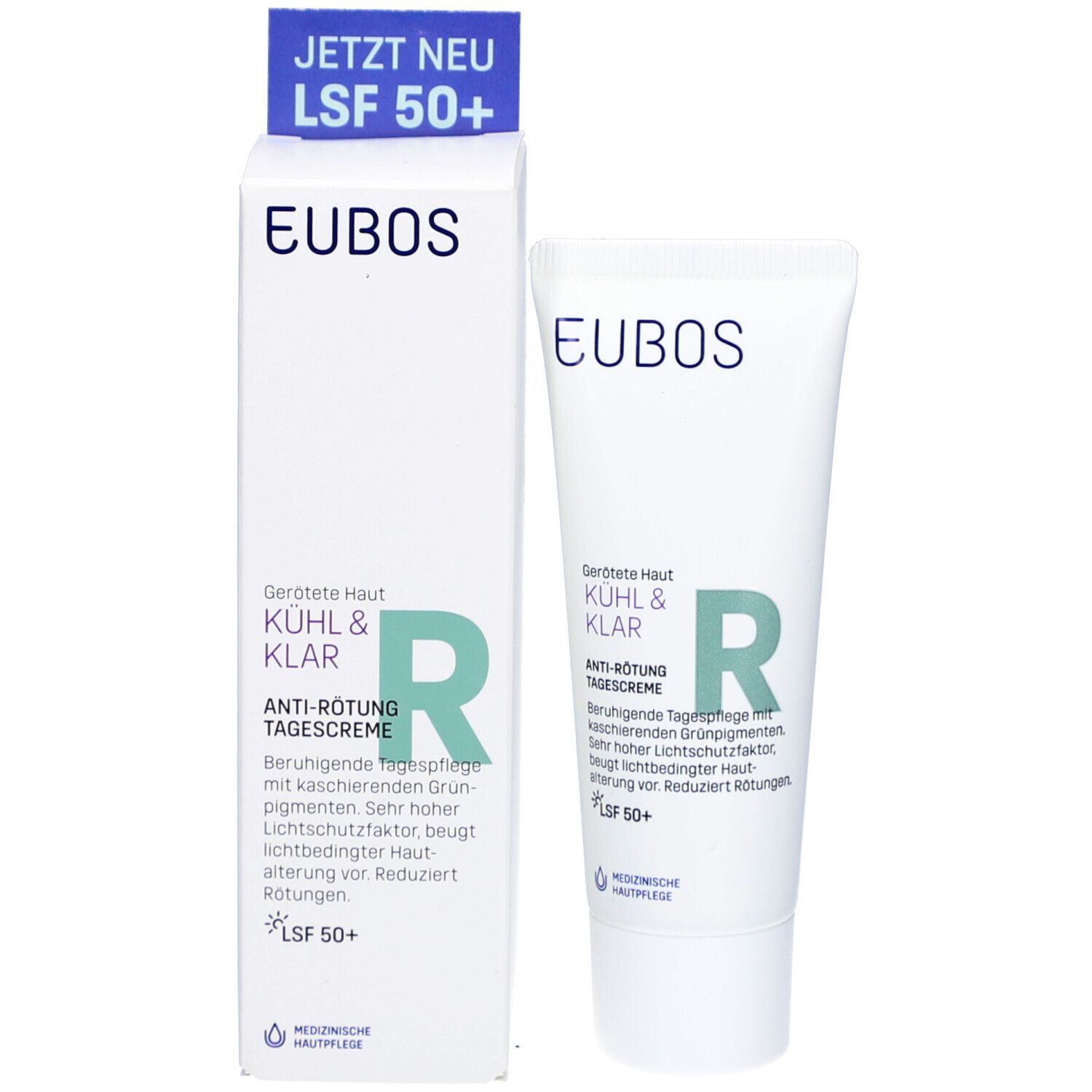 EUBOS KÜHL & KLAR TAGESCREME LSF 50+