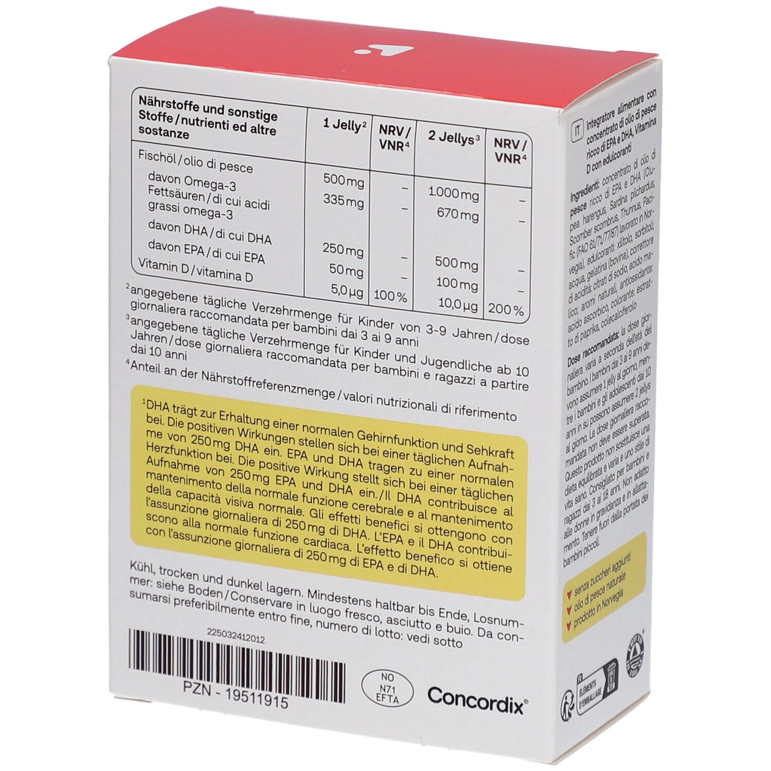 Redcare Junior Omega-3 Jellys