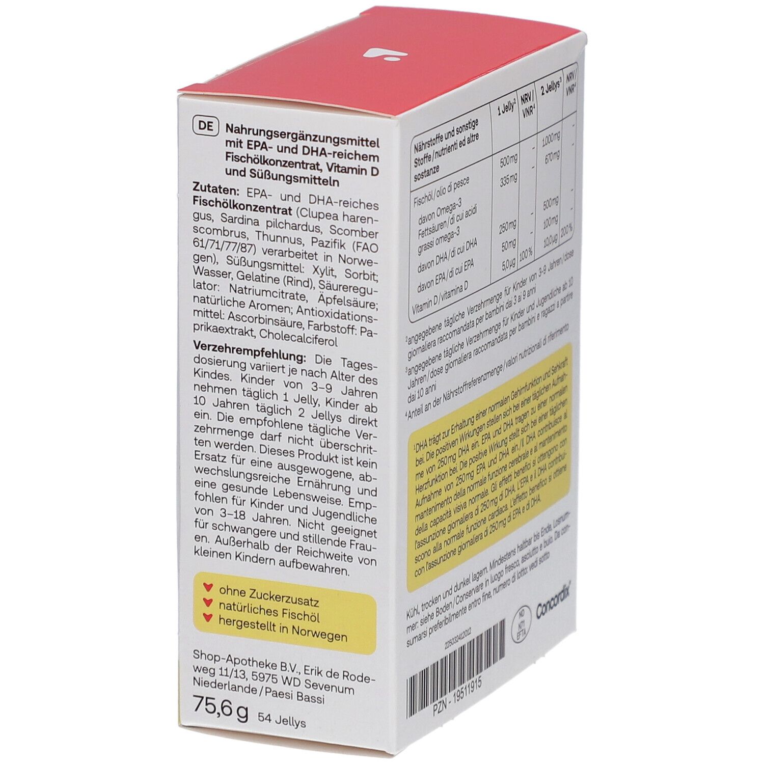 Redcare Junior Omega-3 Jellys