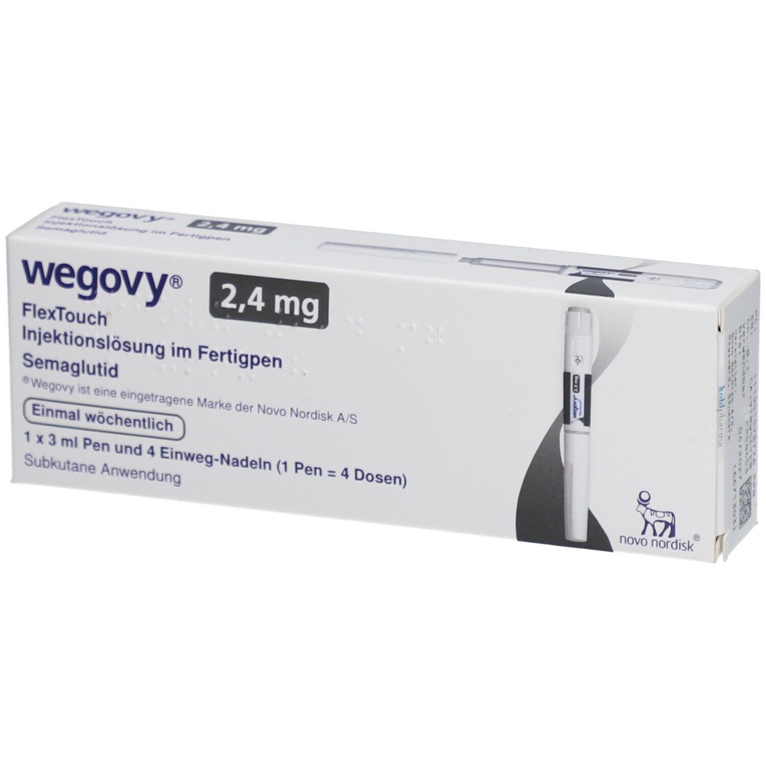 WEGOVY 2,4 mg FlexTouch Injektionslsg.Fertigpen