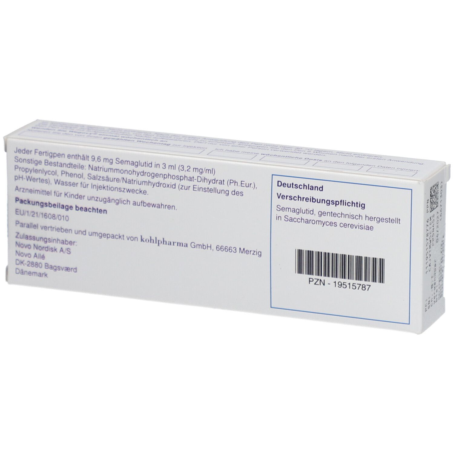WEGOVY 2,4 mg FlexTouch Injektionslsg.Fertigpen
