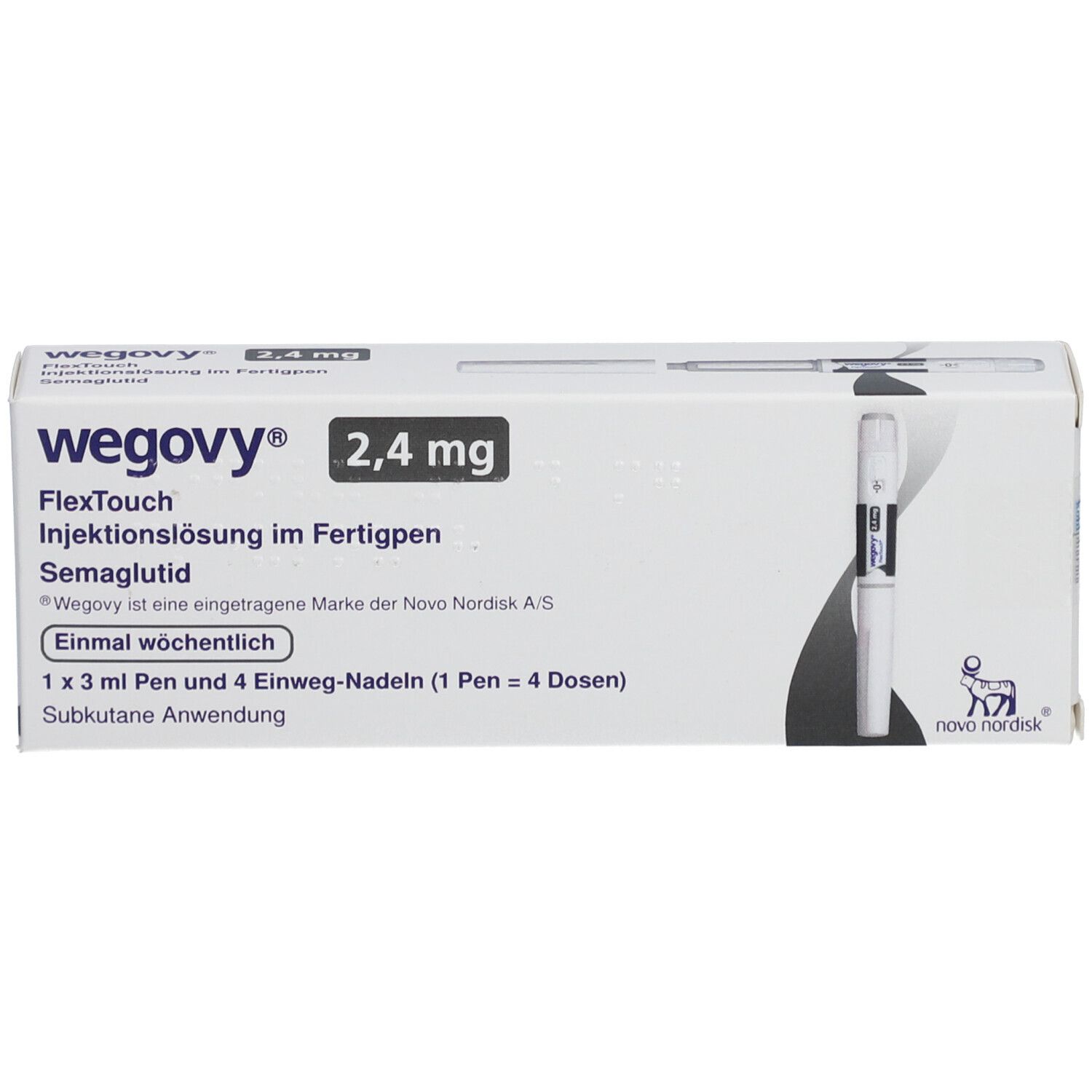 WEGOVY 2,4 mg FlexTouch Injektionslsg.Fertigpen