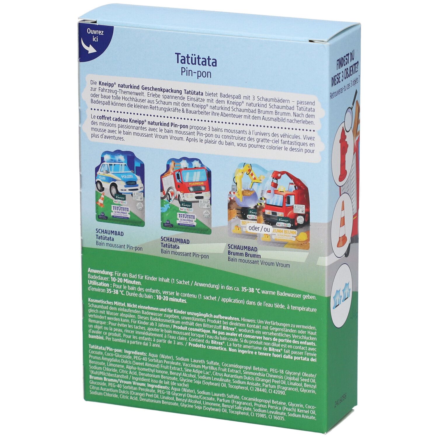 Kneipp® naturkind Geschenkset Tatütata