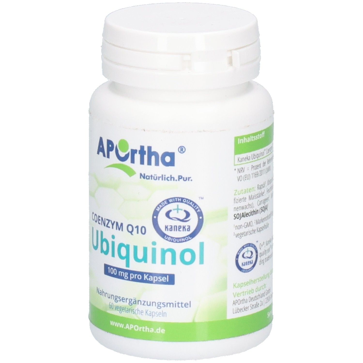 APOrtha® Kaneka Ubiquinol™ Coenzym Q10 - 100 mg - Kapseln