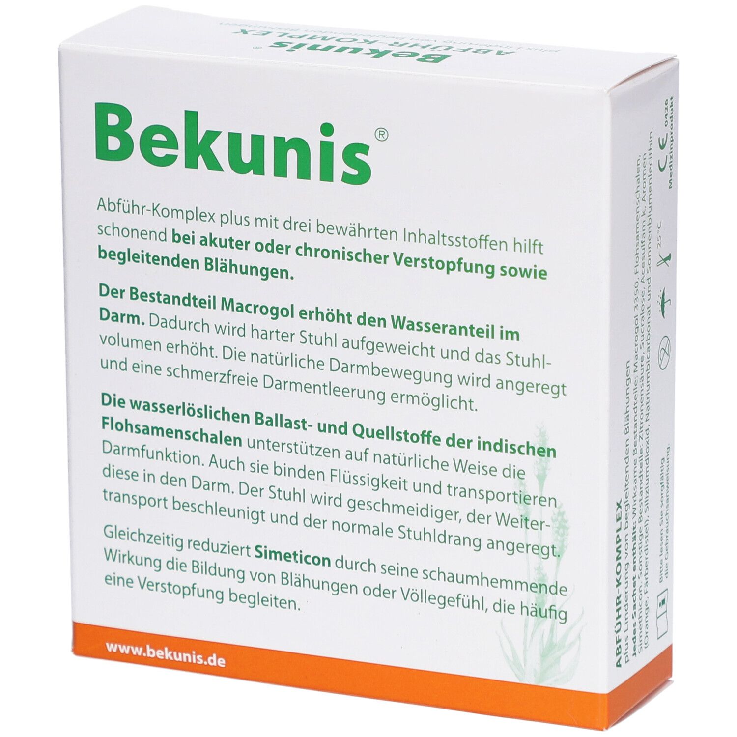 Hansa Naturheilmittel Bekunis Abführ-Komplex plus Pulver