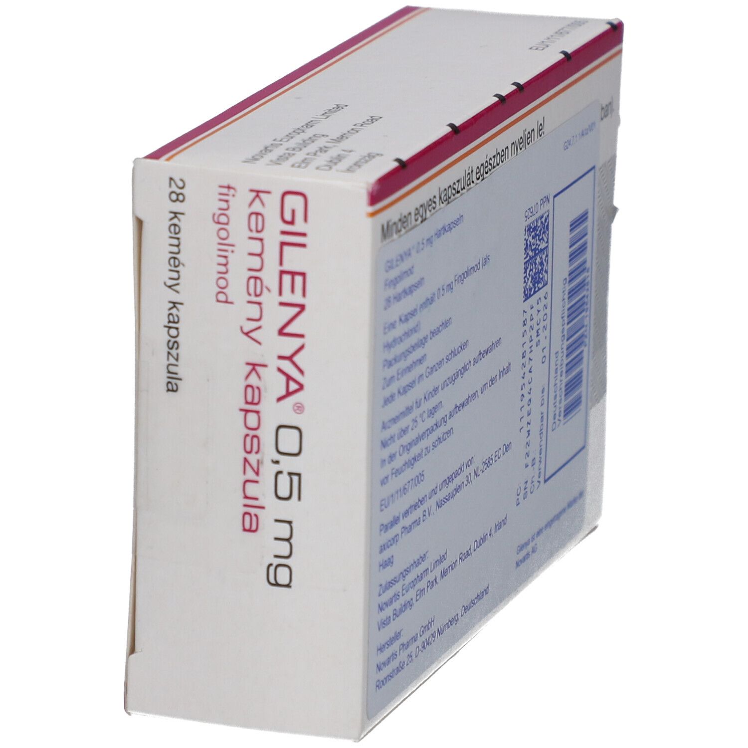 GILENYA 0,5 mg Hartkapseln