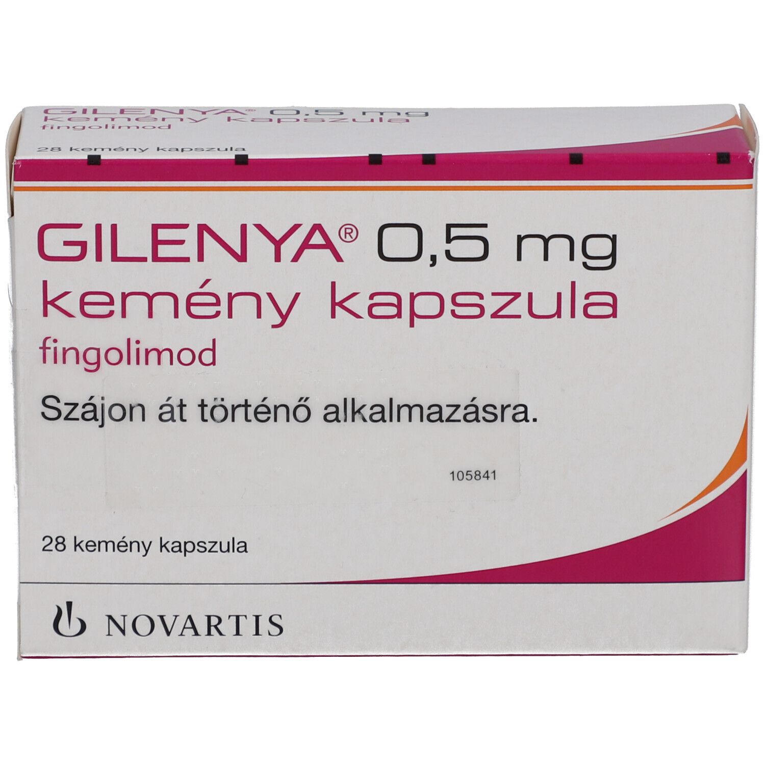 GILENYA 0,5 mg Hartkapseln