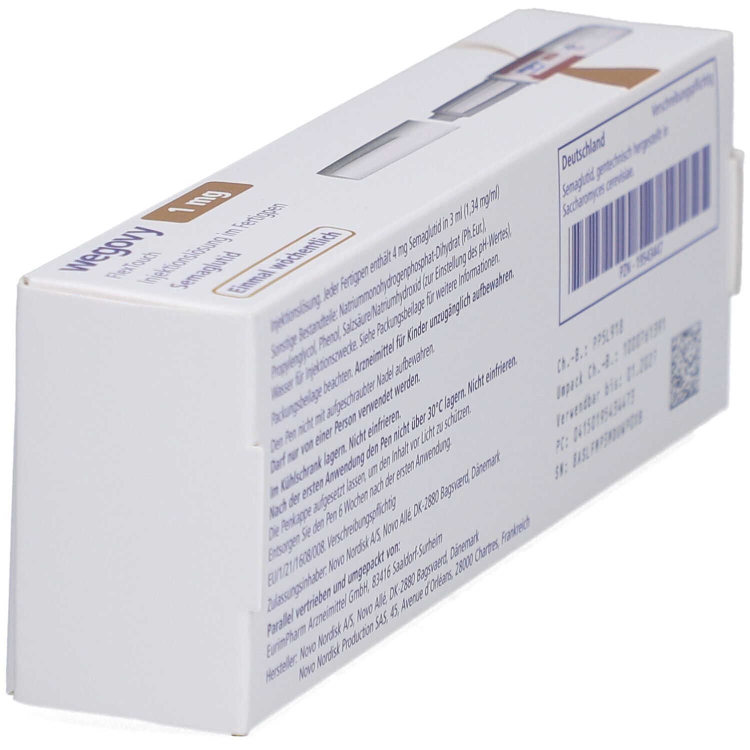 WEGOVY 1 mg FlexTouch Injektionslsg.Fertigpen