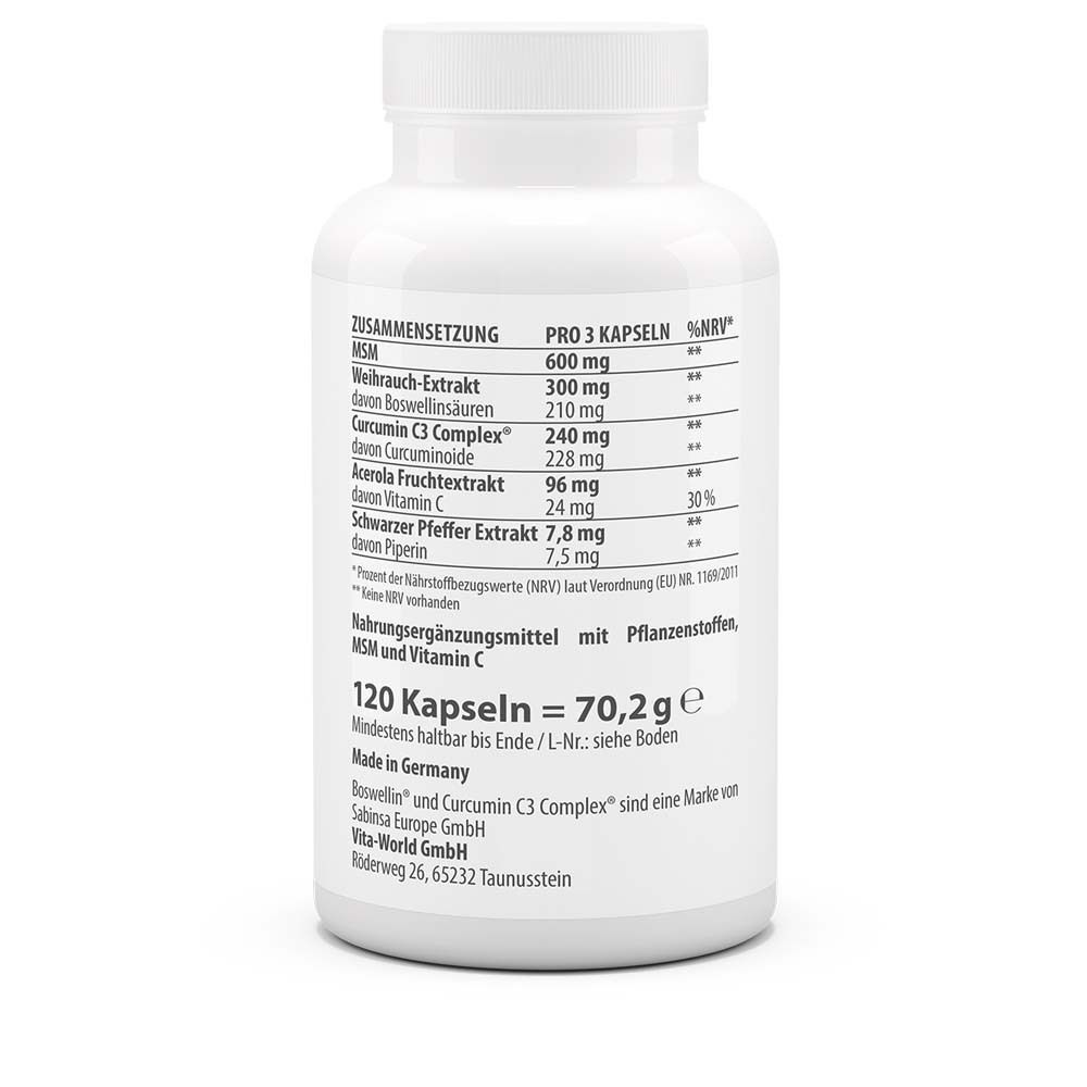 Hecht-Pharma Weihrauch + Curcuma GPH Kapseln