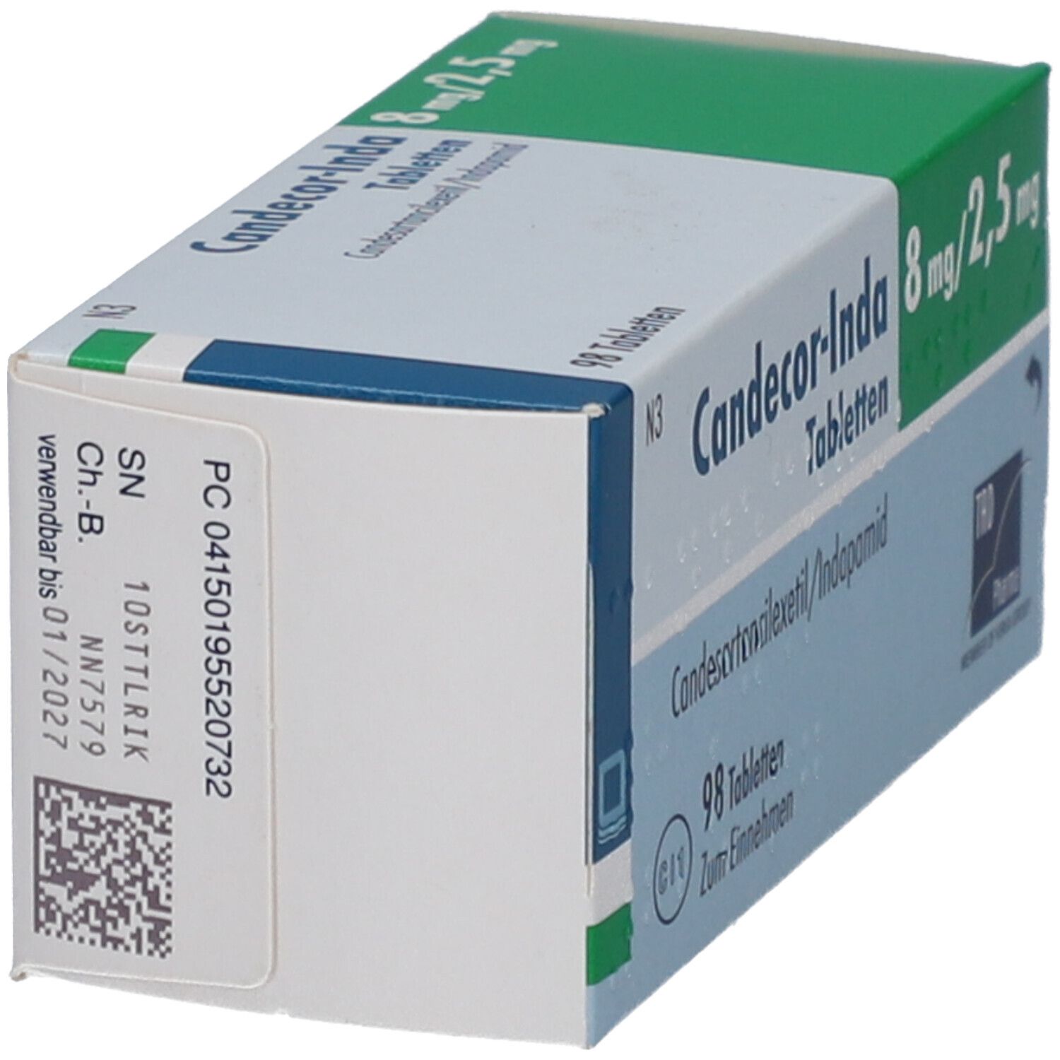 CANDECOR-Inda 8 mg/2,5 mg Tabletten