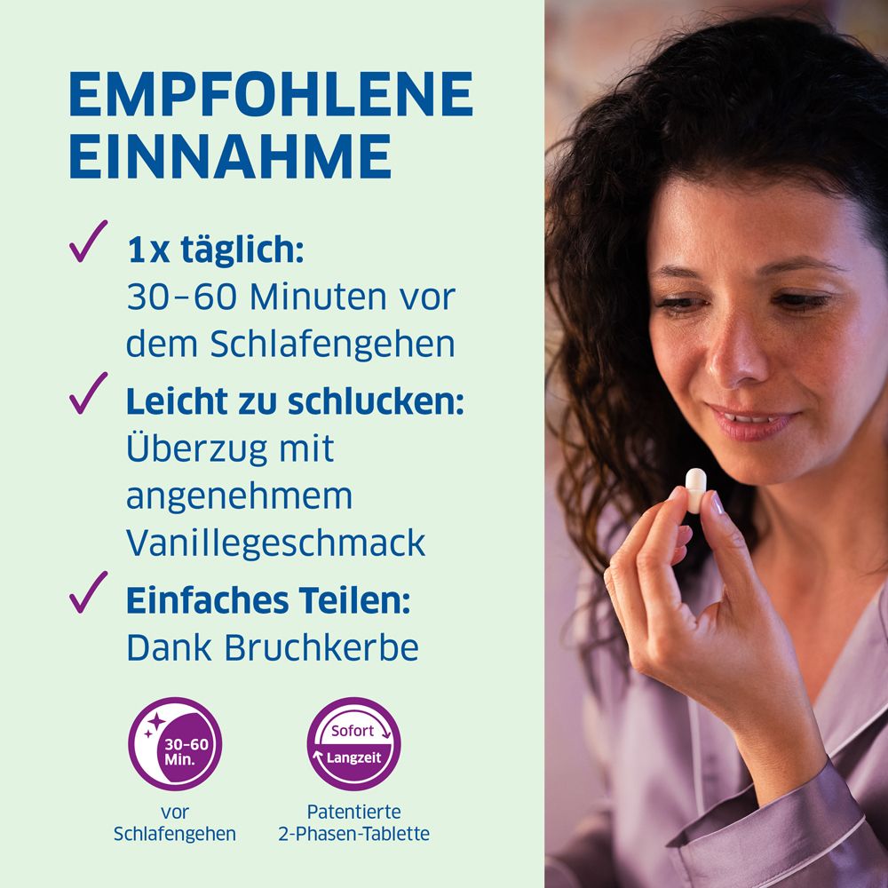 Magnesium-Diasporal pro DEPOT Schneller Einschlafen – Tabletten