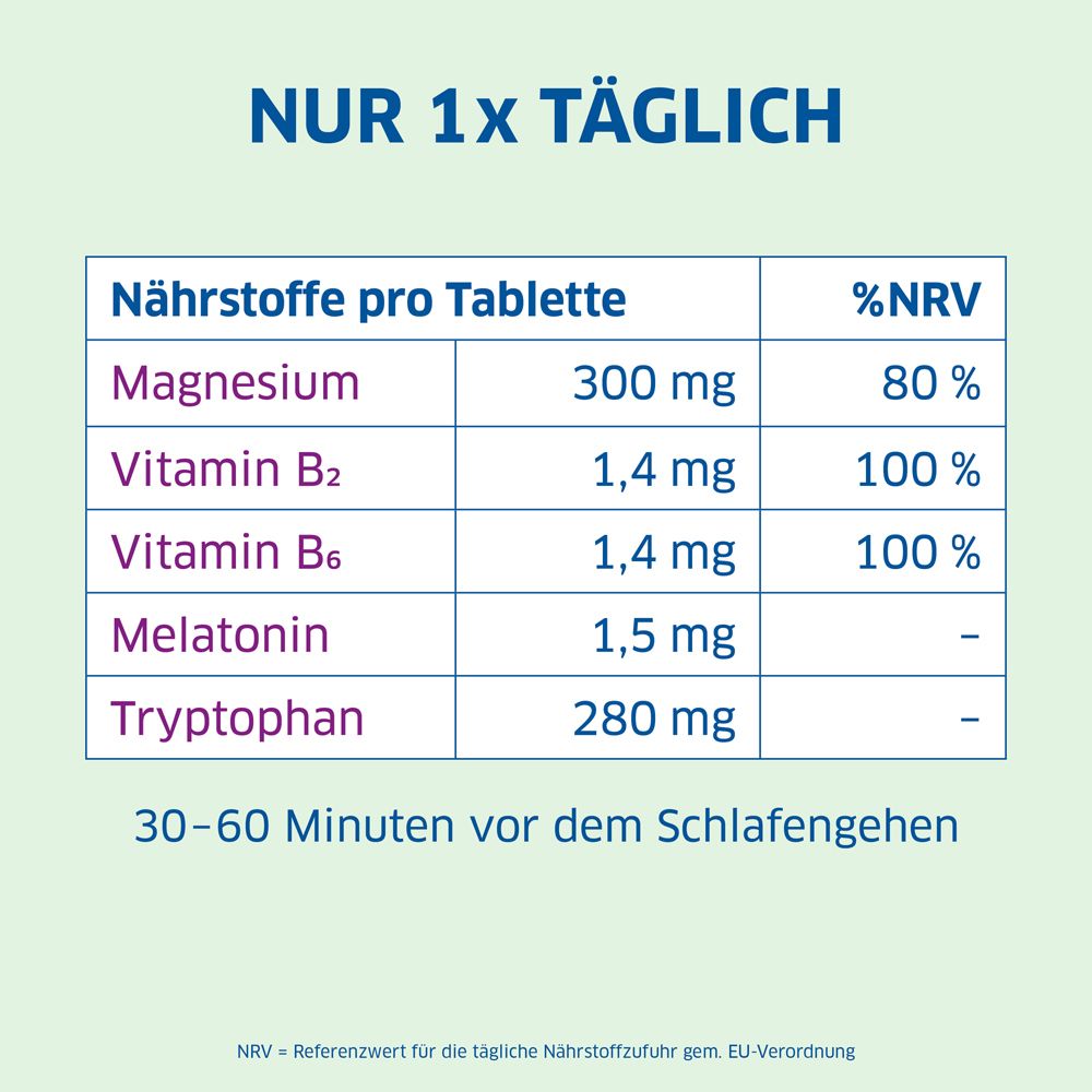 Magnesium-Diasporal pro DEPOT Schneller Einschlafen – Tabletten