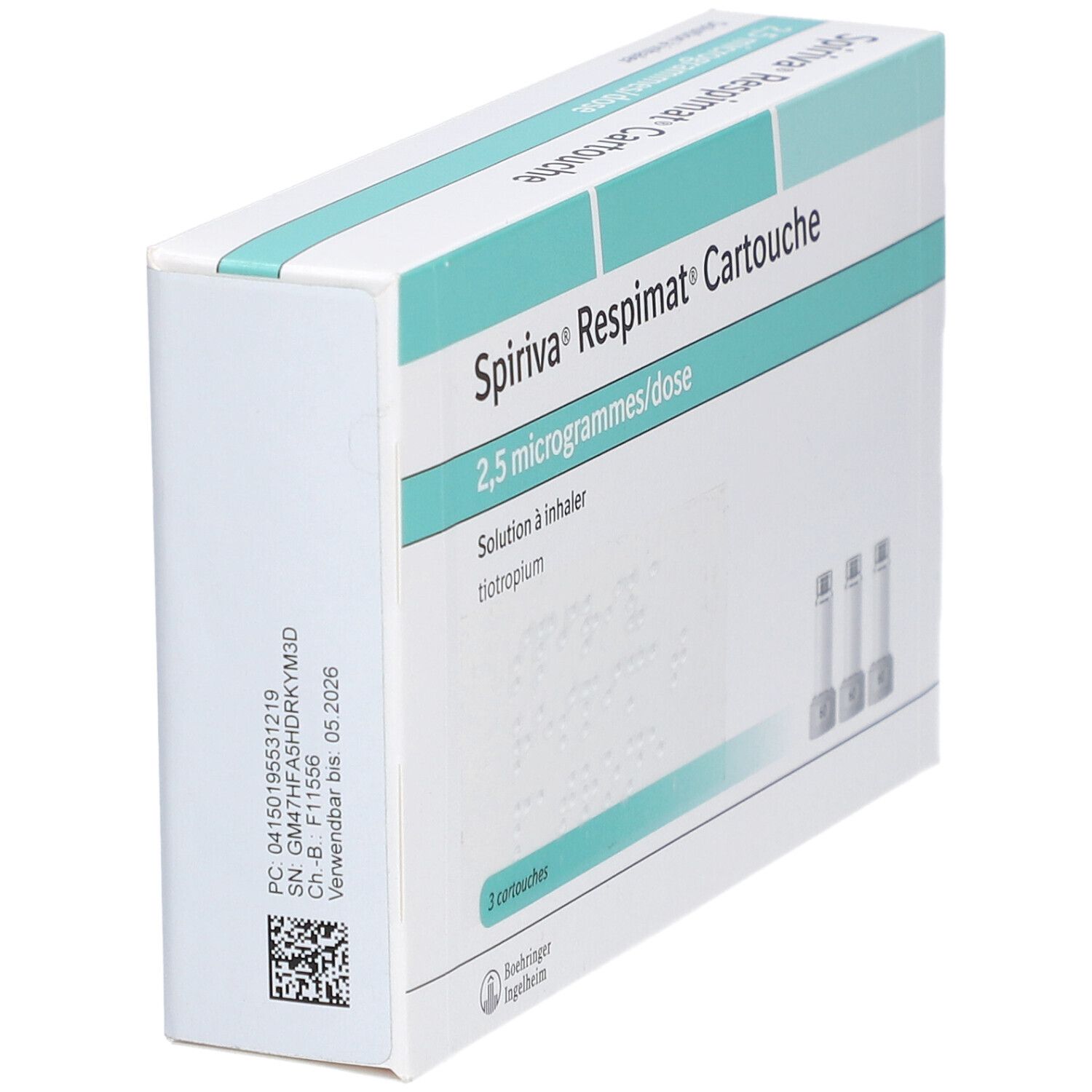 SPIRIVA Respimat 2,5 µg Lsg.z.Inh.Nachfüllpackung