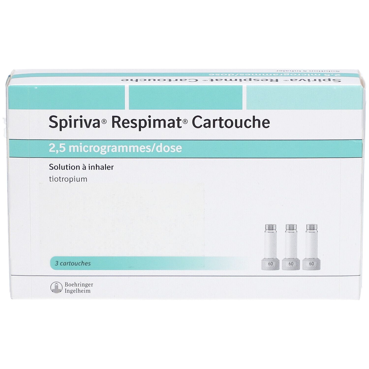 SPIRIVA Respimat 2,5 µg Lsg.z.Inh.Nachfüllpackung
