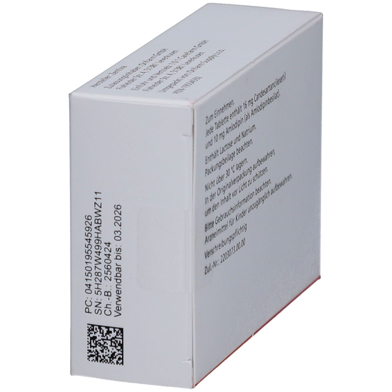 CARAMLO 16 mg/10 mg Tabletten