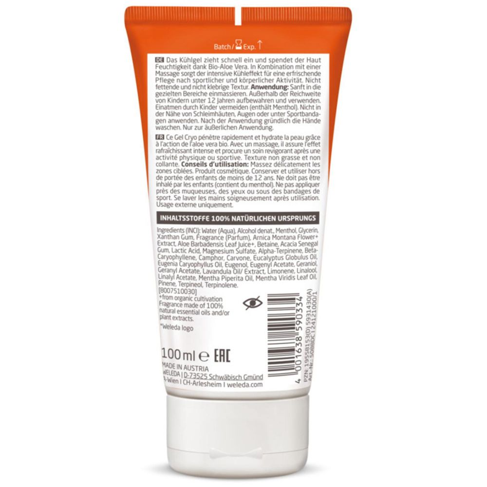 Weleda Sport Kühlgel Arnika