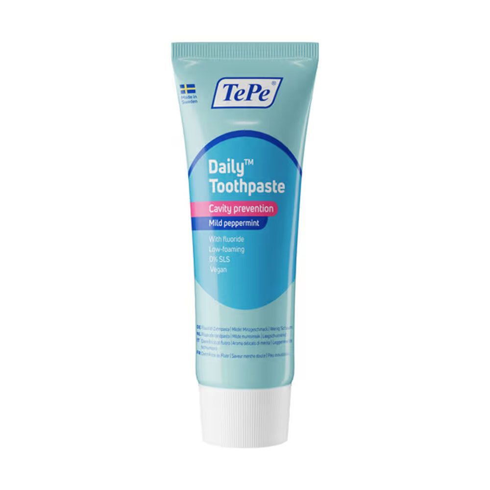 Tepe Daily Toothpaste mild Peppermint 75 ml Zahnpasta