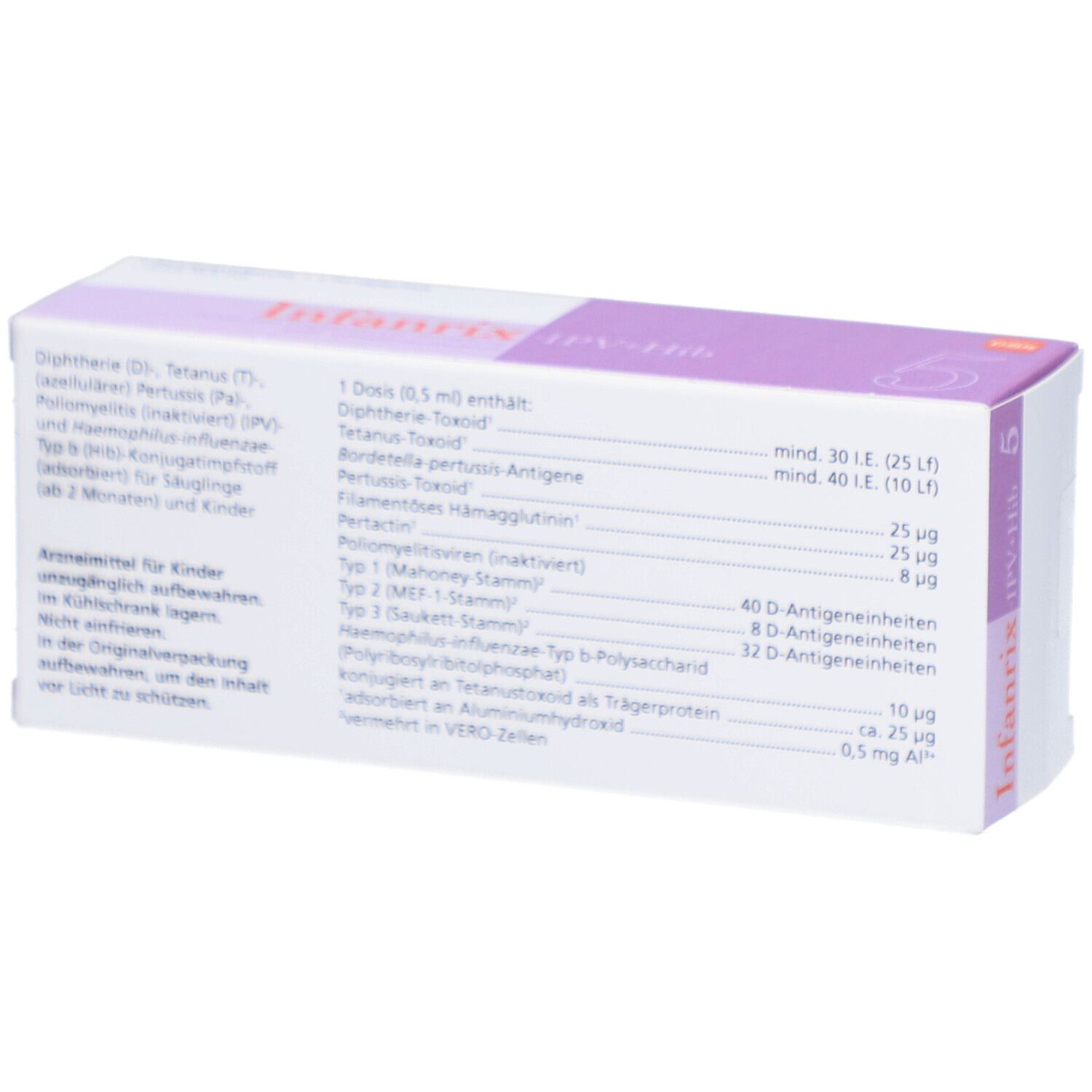 INFANRIX-IPV+Hib Plv.+Susp.z.Herst.Injektionssusp.