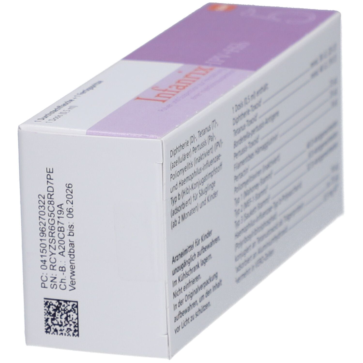 INFANRIX-IPV+Hib Plv.+Susp.z.Herst.Injektionssusp.