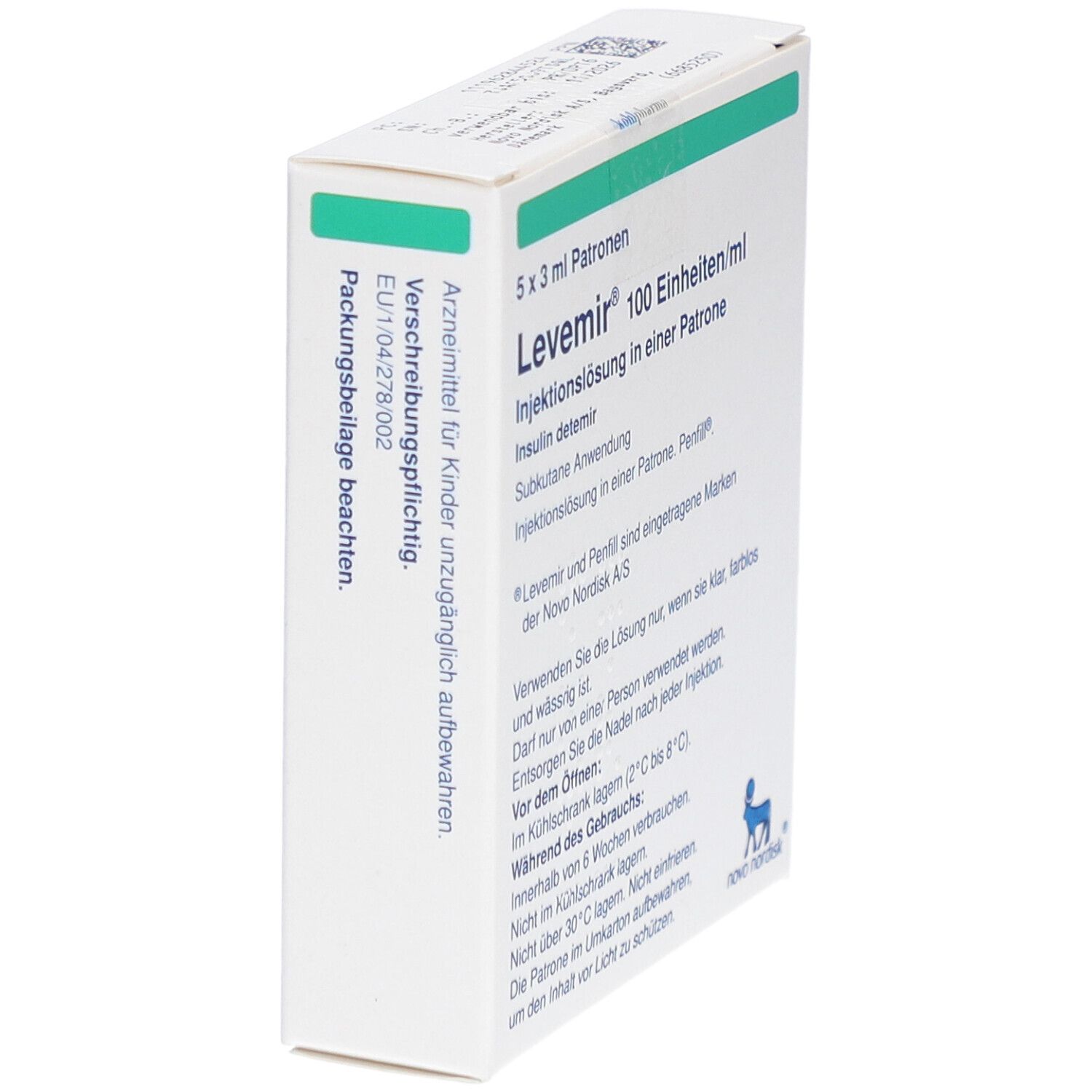 LEVEMIR Penfill 100 Einheiten/ml Inj.-L.Zyl.-Amp.