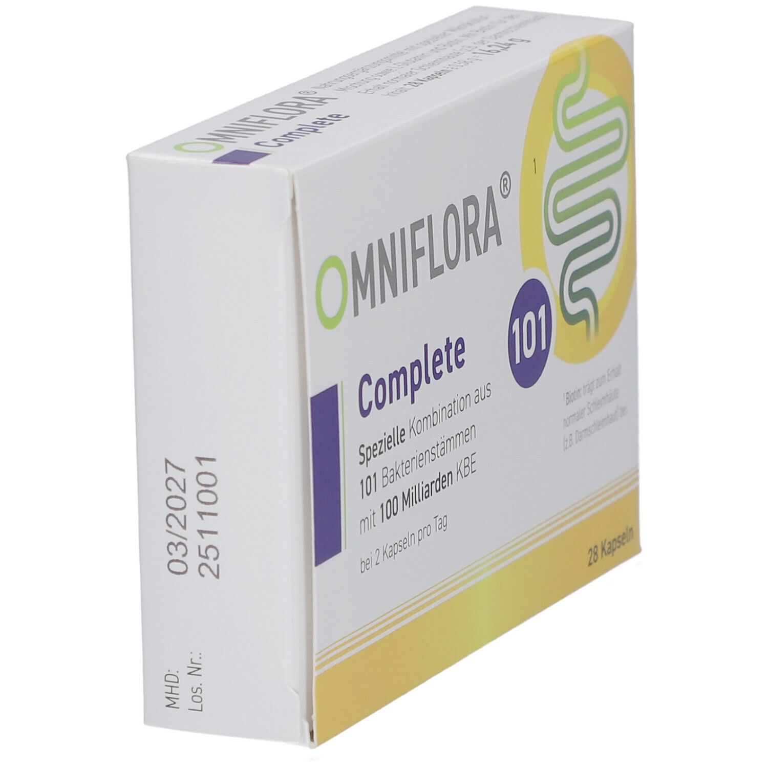 OMNIFLORA Complete 101 Bakterienstämme – 100 Mrd. KBE