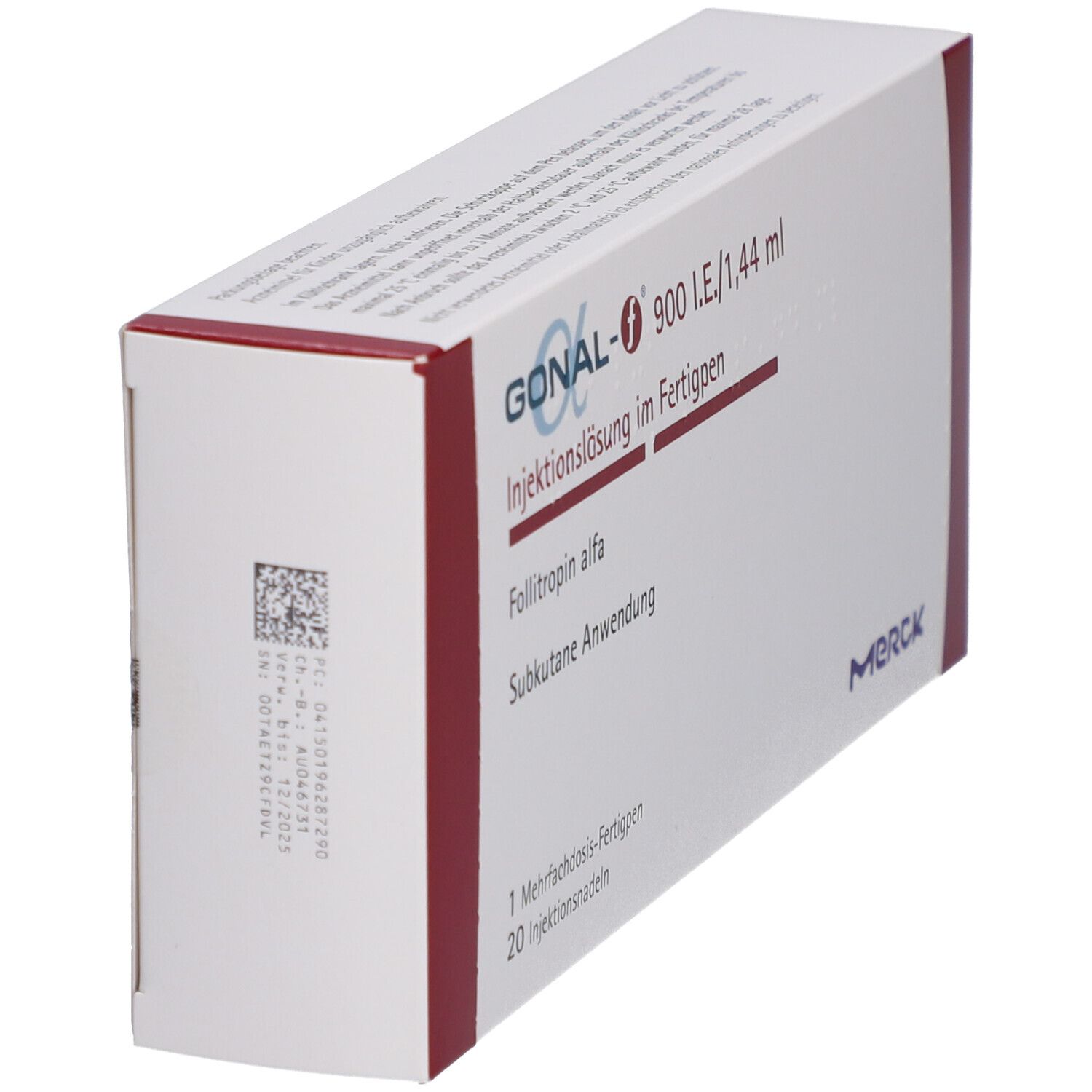 GONAL-f 900 I.E./1,44 ml 66 Mikr./1,44ml Fertigpen