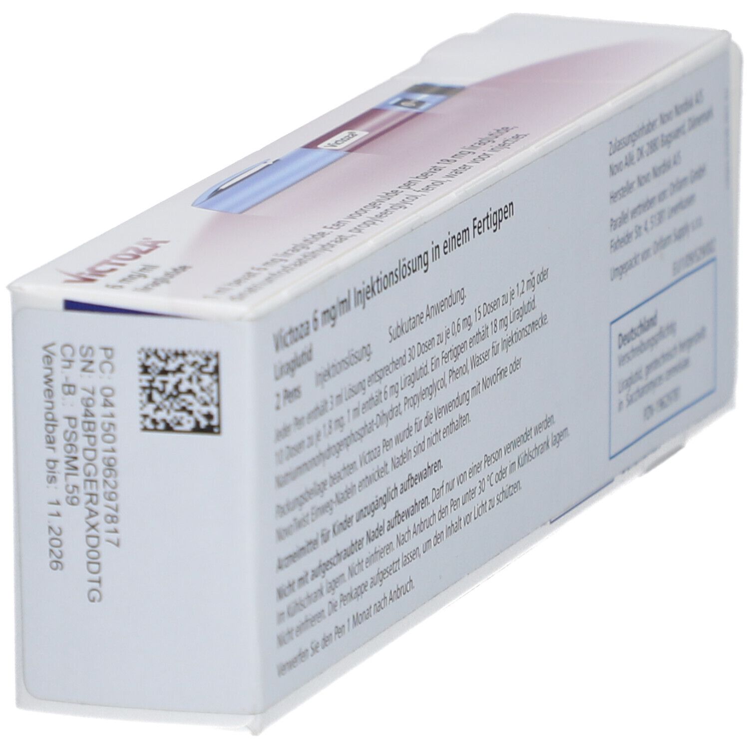 VICTOZA 6 mg/ml Injektionslsg.i.e.Fertigpen