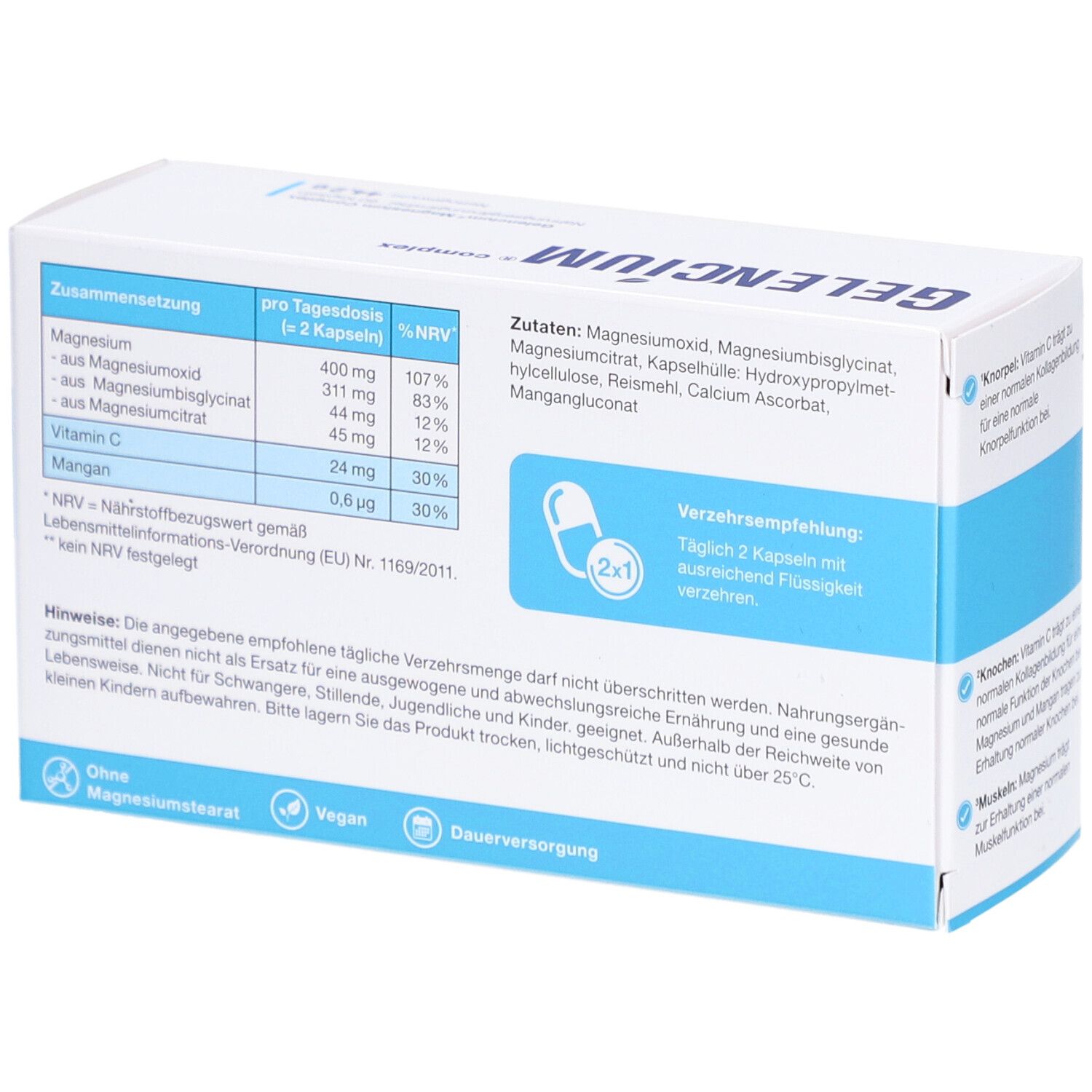 Gelencium® complex – Magnesium Complex