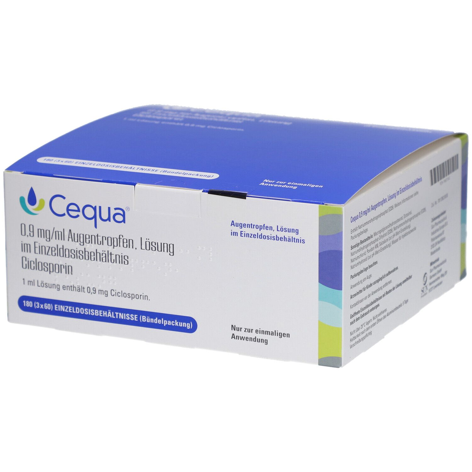 CEQUA 0,9 mg/ml Augentropfen Lsg.i.Einzeldosisbeh.