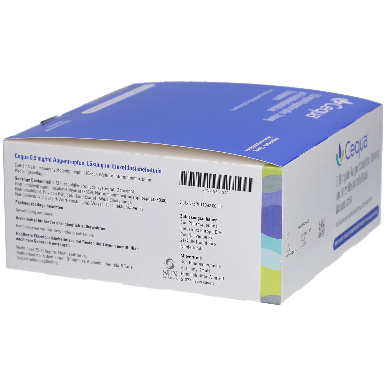 CEQUA 0,9 mg/ml Augentropfen Lsg.i.Einzeldosisbeh.