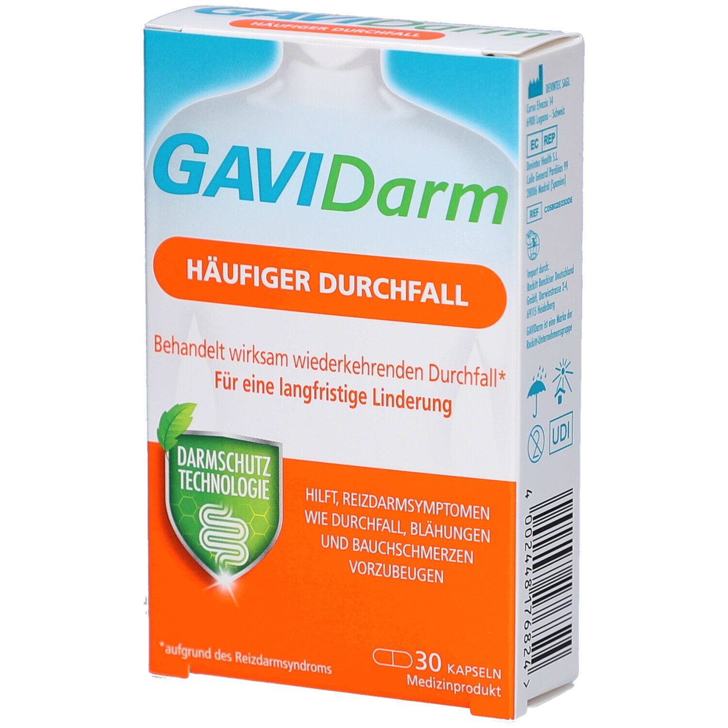 Gavidarm Häufiger Durchfall Kapseln 30 St