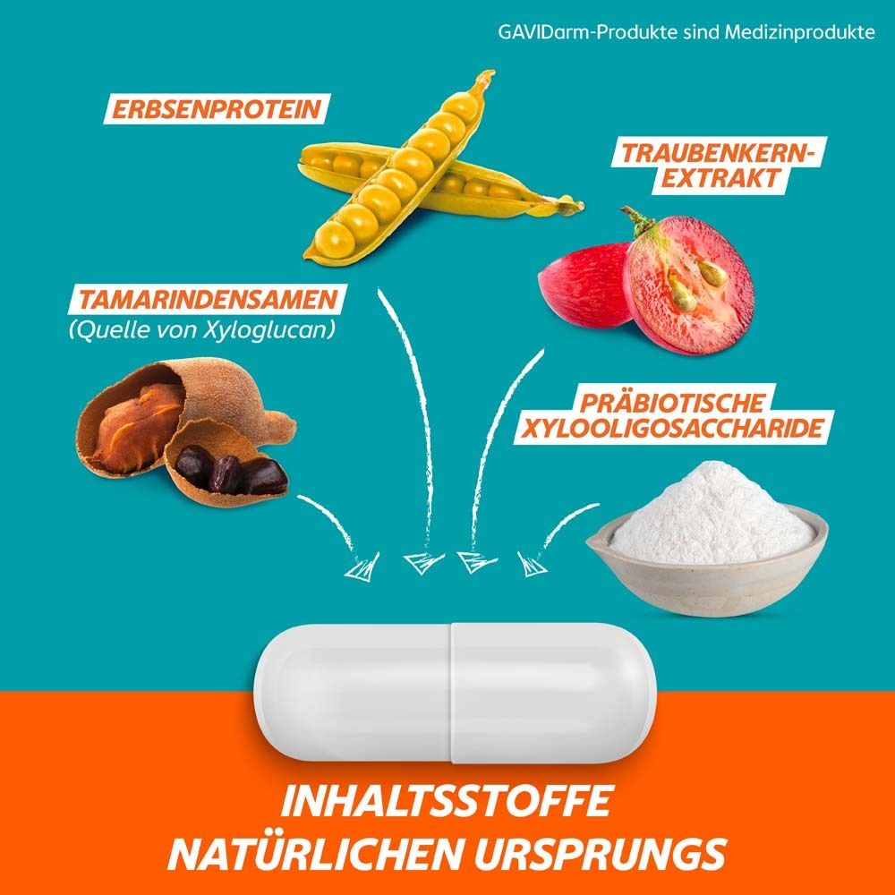 GAVIDarm Häufiger Durchfall Kapseln bei wiederkehrenden Darmbeschwerden