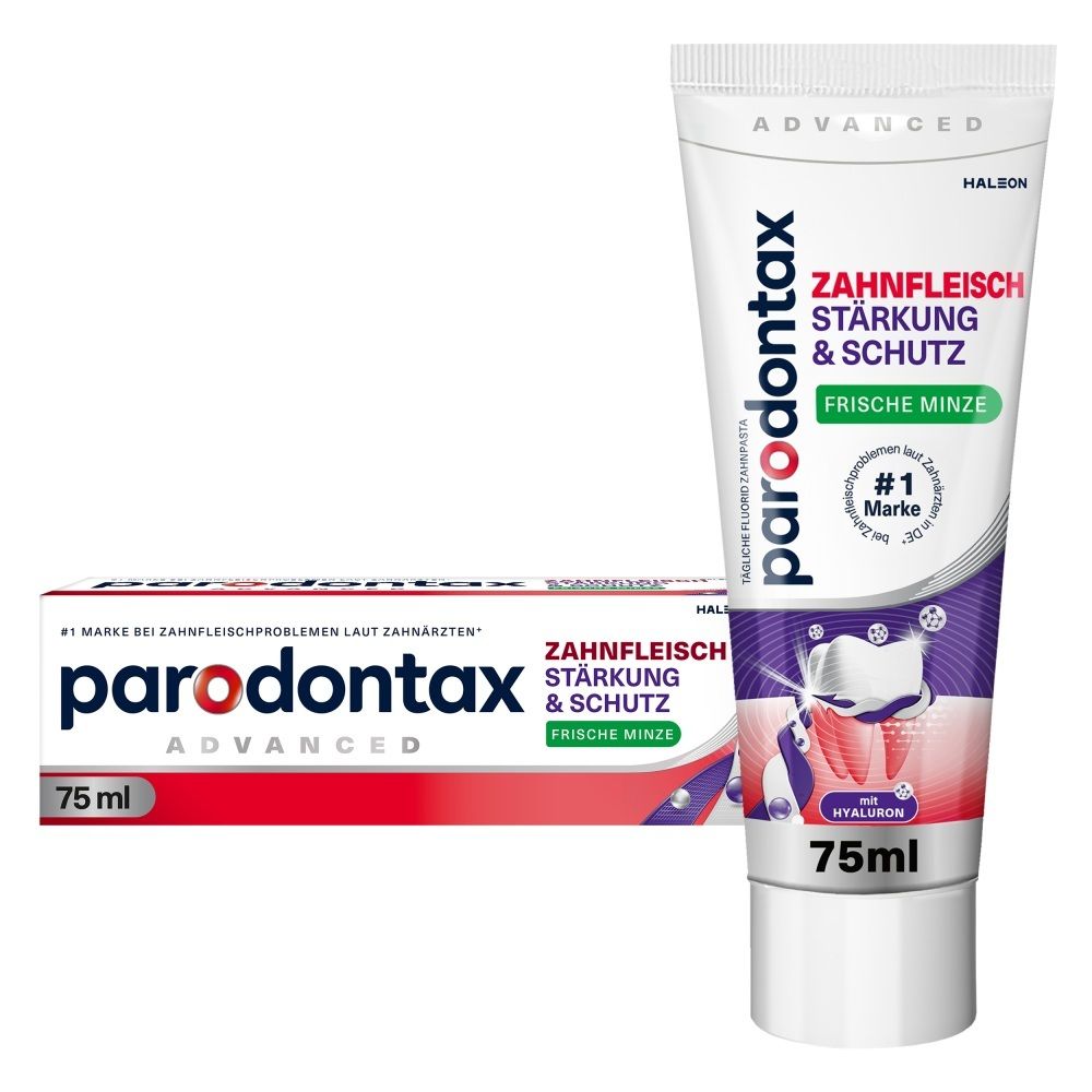 Parodontax Zahnschmelz Stärkung & Schutz Zahnpasta, Frische Minze, 75ml.