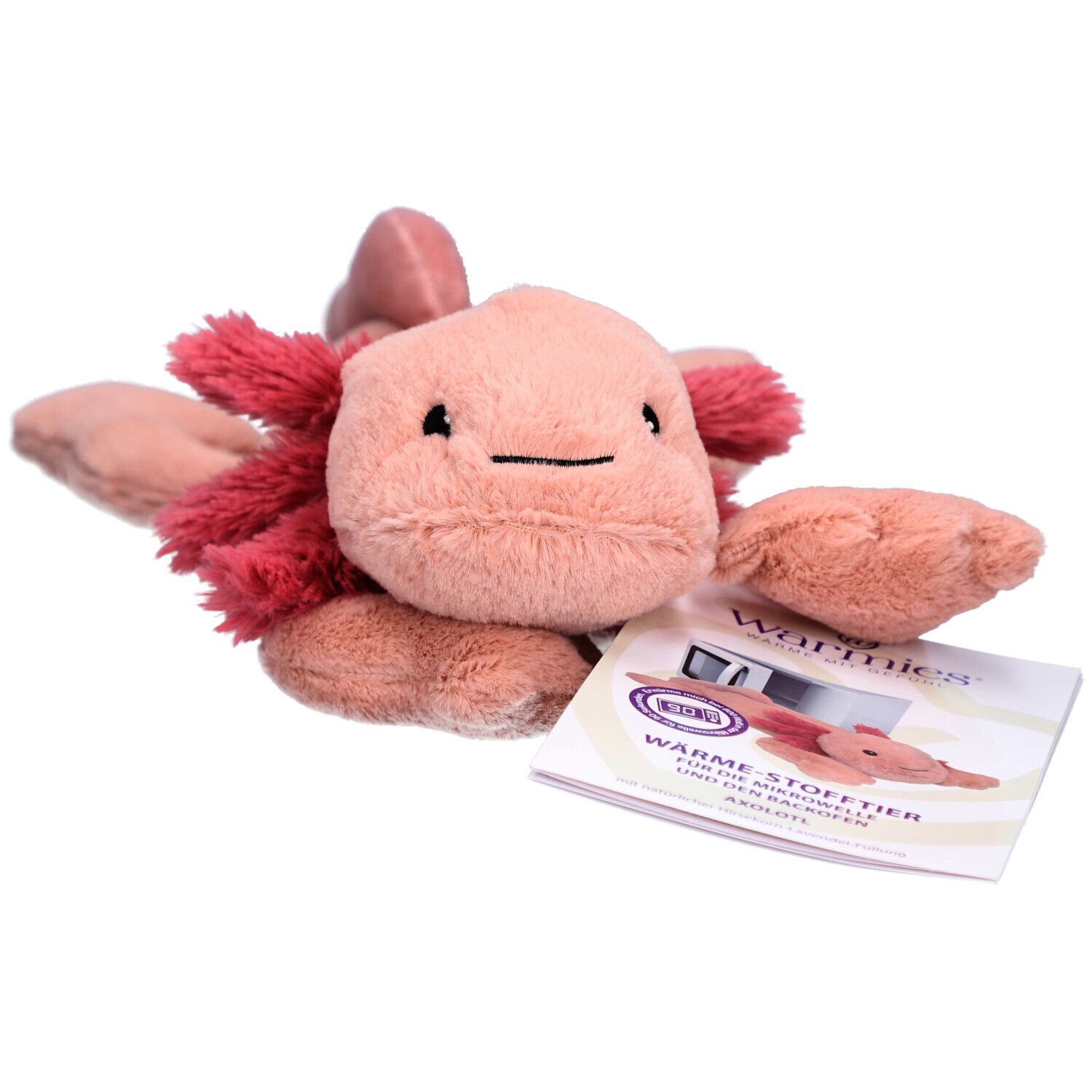 WARMIES® Axolotl Wärmestofftier