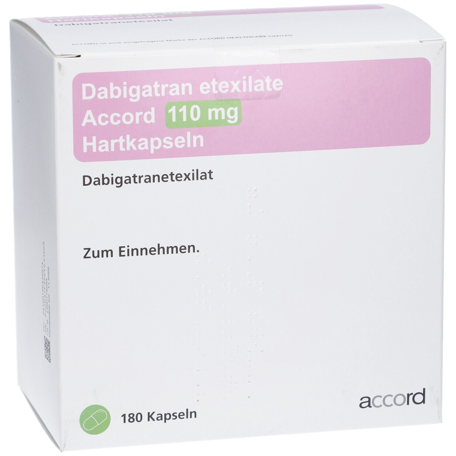 DABIGATRAN ETEXILATE Accord 110 mg Hartkapseln