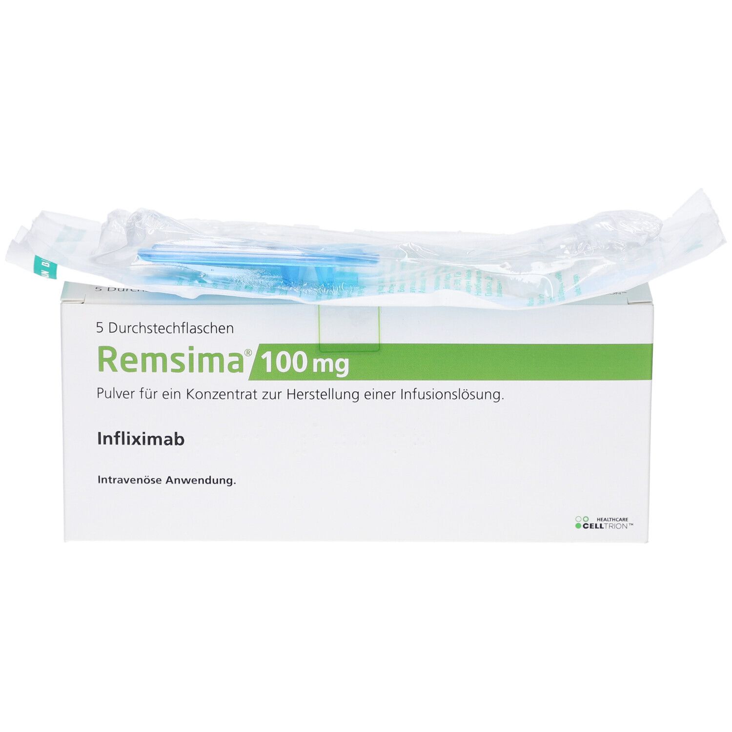 REMSIMA 100 mg Plv.f.e.Konz.z.Her.e.Inf.-Lsg.Dsfl.
