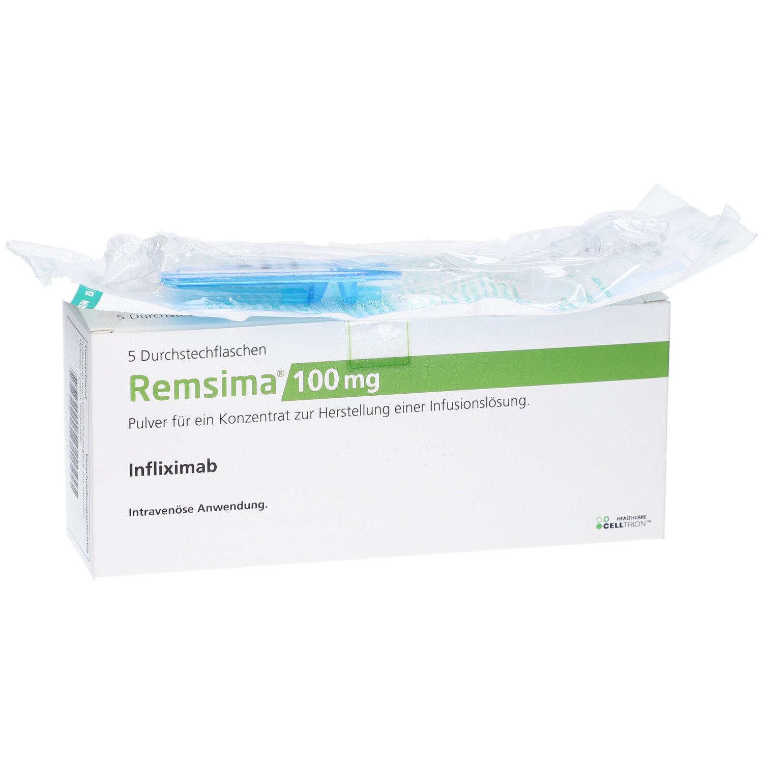 REMSIMA 100 mg Plv.f.e.Konz.z.Her.e.Inf.-Lsg.Dsfl.