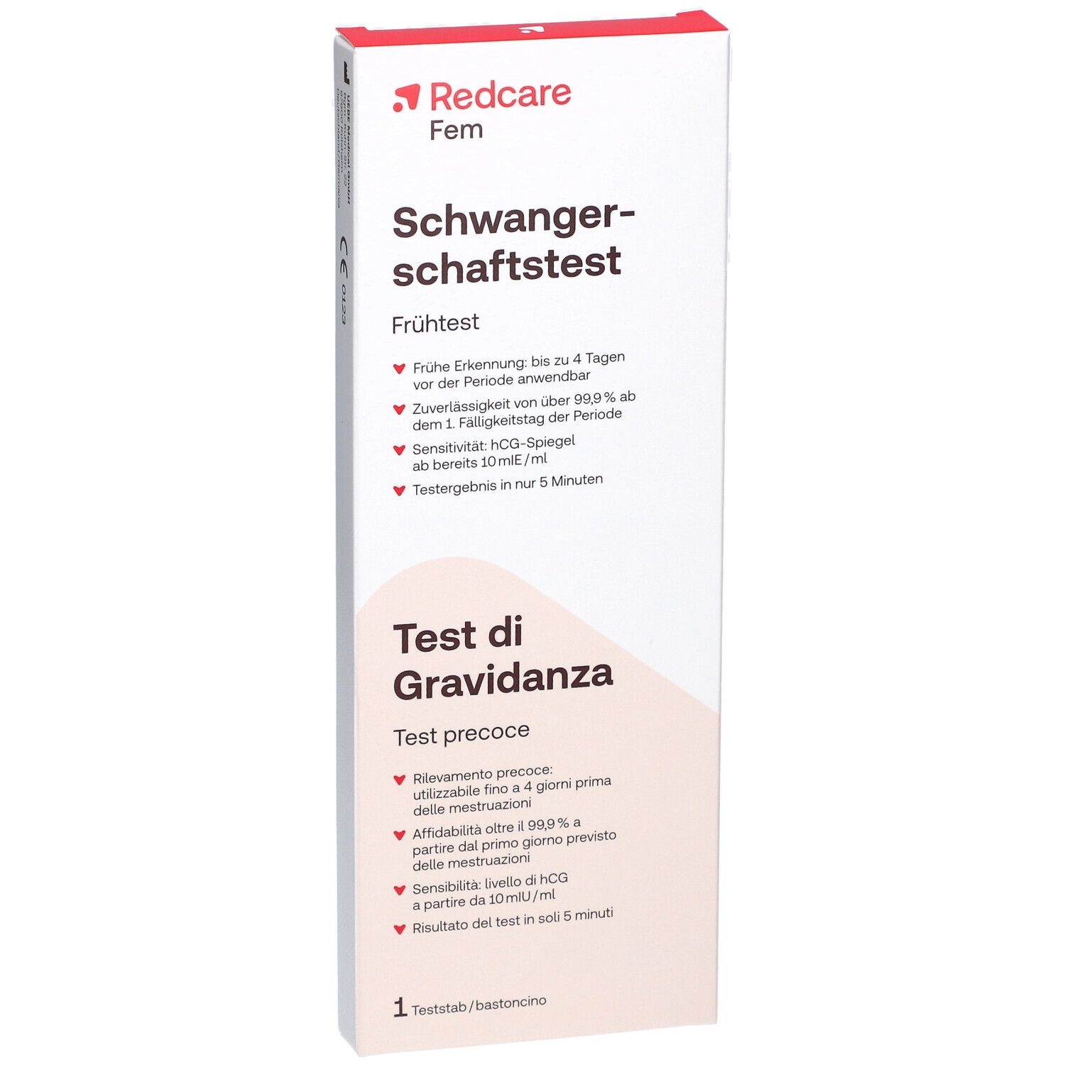 Redcare Fem Schwangerschaftstest