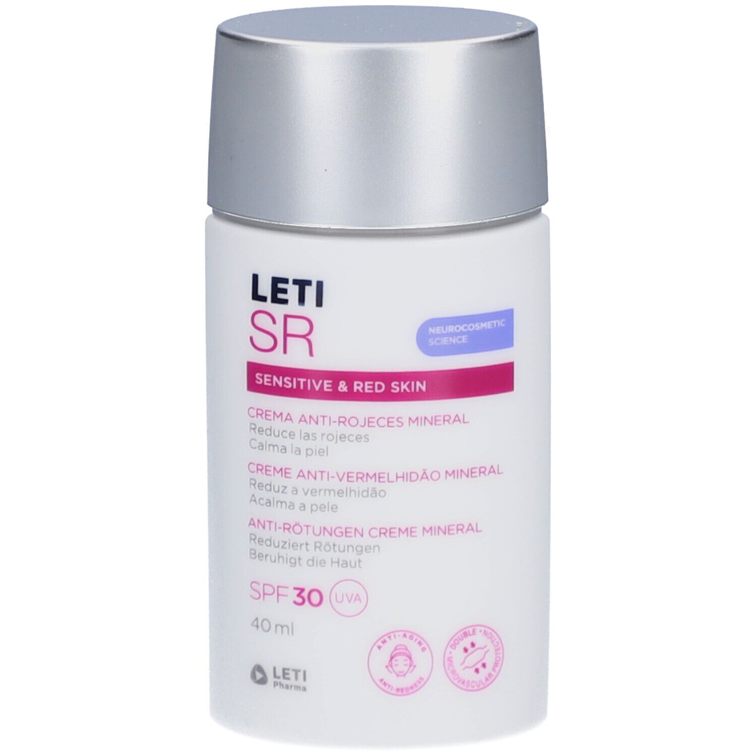 LETI SR Anti-Rötungen Creme Mineral SPF 30