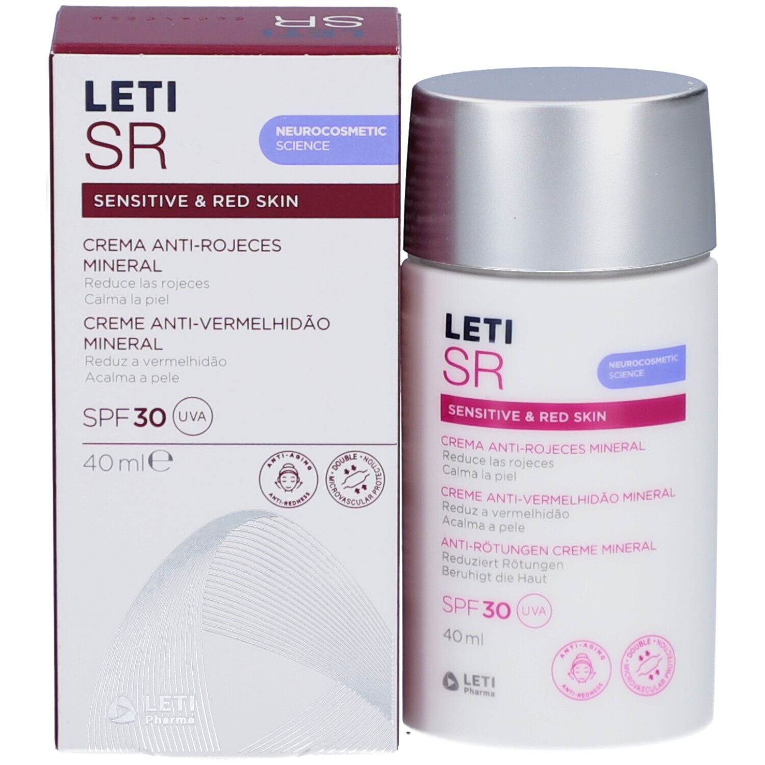 LETI SR Anti-Rötungen Creme Mineral SPF 30