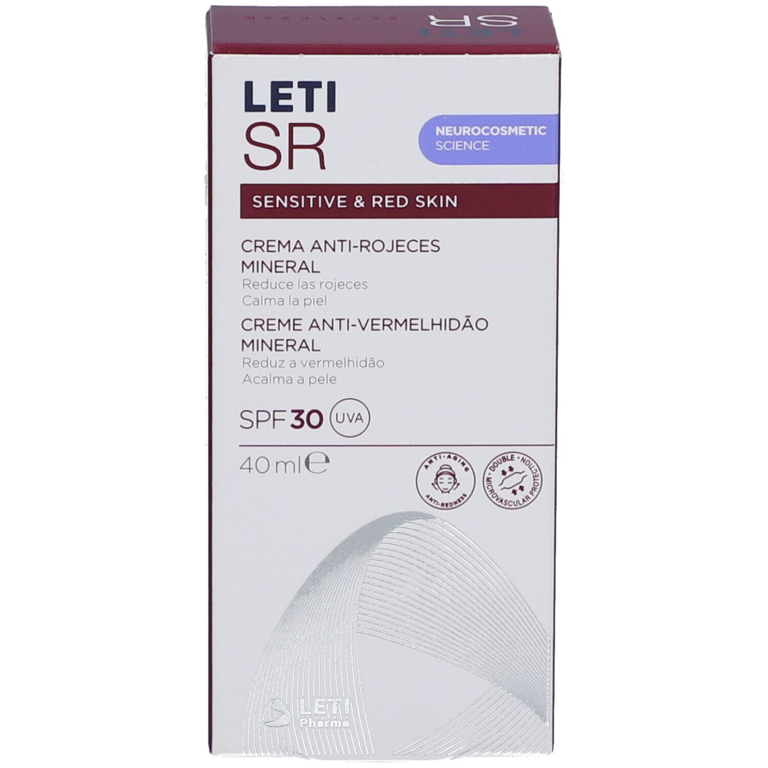 LETI SR Anti-Rötungen Creme Mineral SPF 30