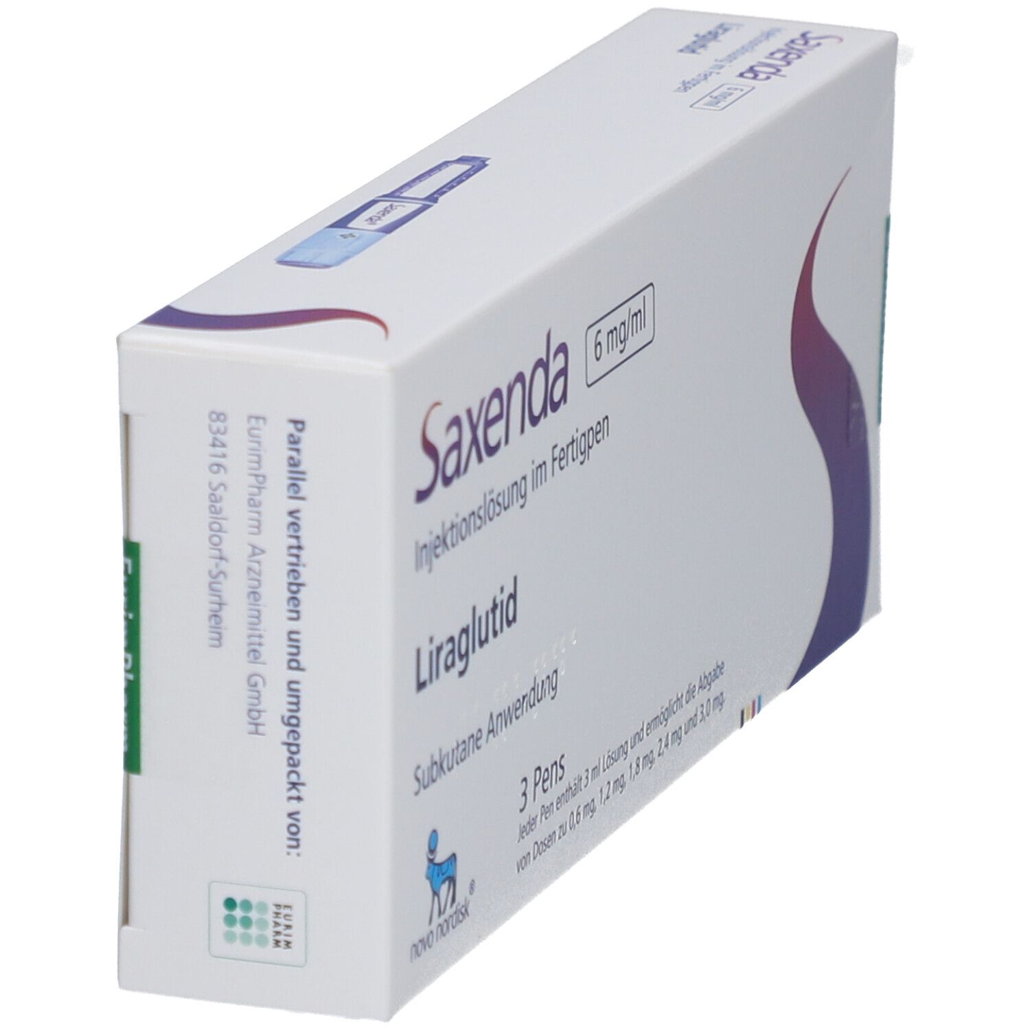 SAXENDA 6 mg/ml Injektionslsg.i.e.Fertigpen