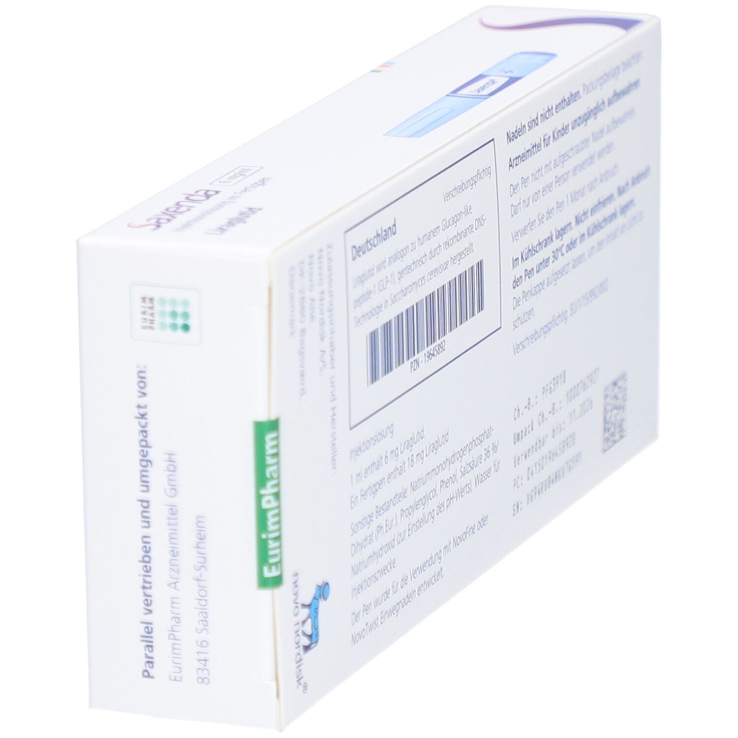 SAXENDA 6 mg/ml Injektionslsg.i.e.Fertigpen