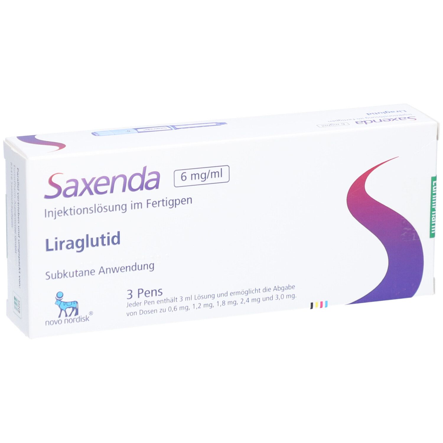SAXENDA 6 mg/ml Injektionslsg.i.e.Fertigpen