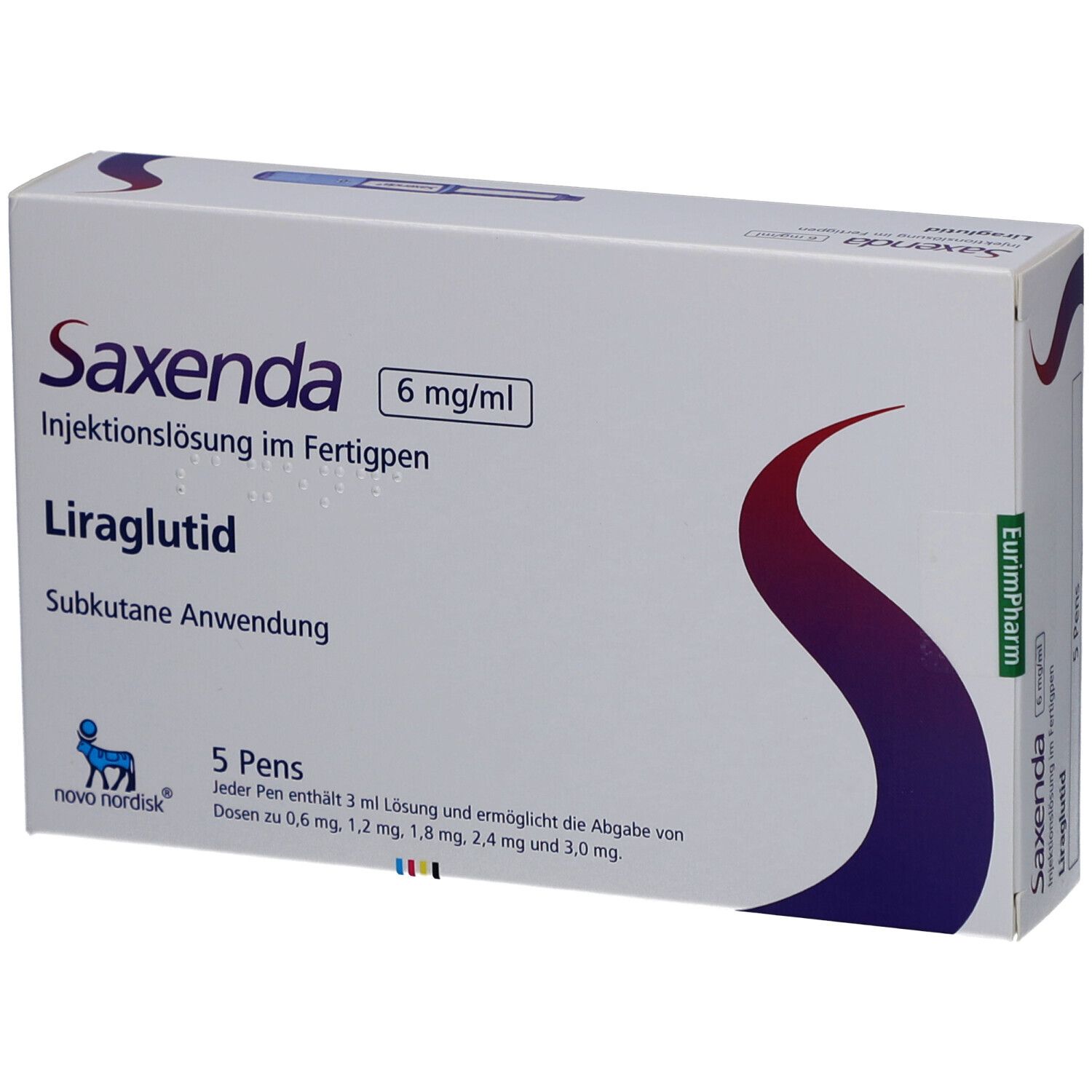 SAXENDA 6 mg/ml Injektionslsg.i.e.Fertigpen