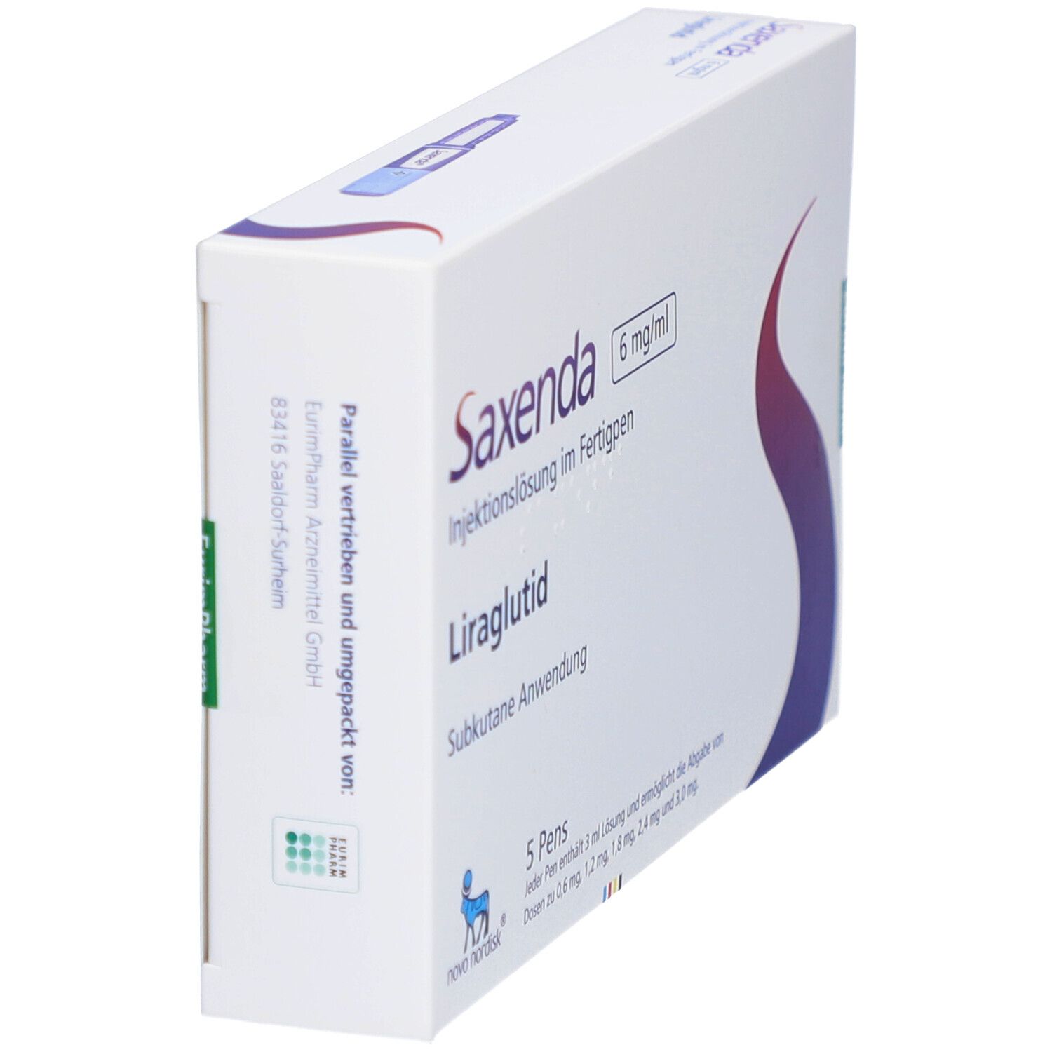 SAXENDA 6 mg/ml Injektionslsg.i.e.Fertigpen