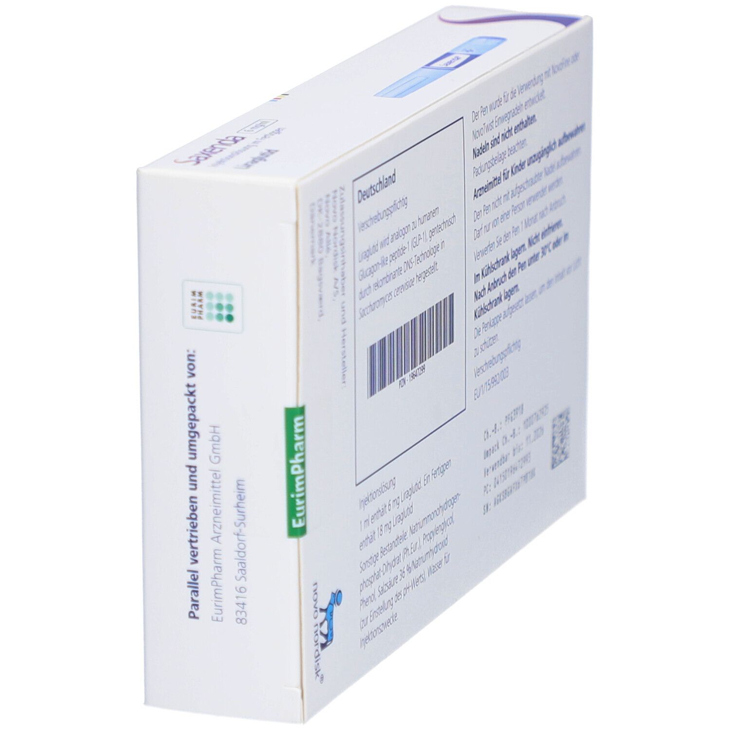 SAXENDA 6 mg/ml Injektionslsg.i.e.Fertigpen