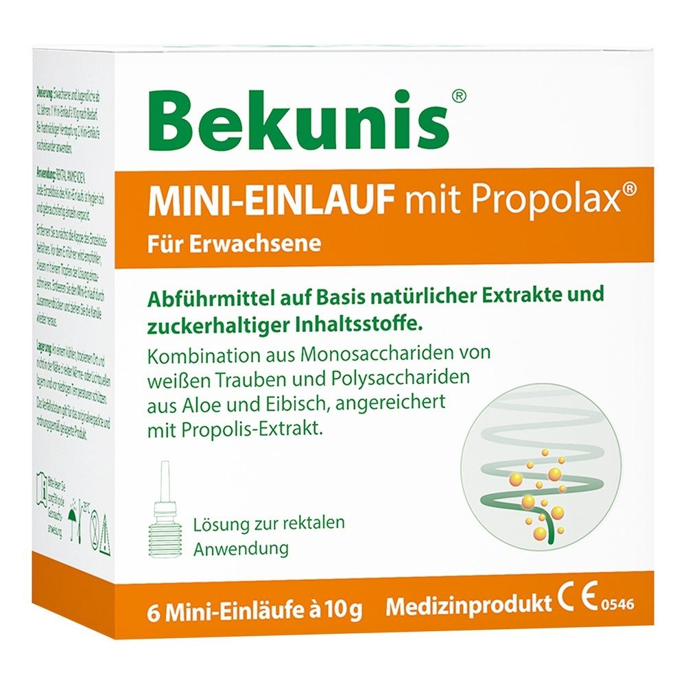 Bekunis Mini-Einlauf mit Propolax Klistiere 6 St