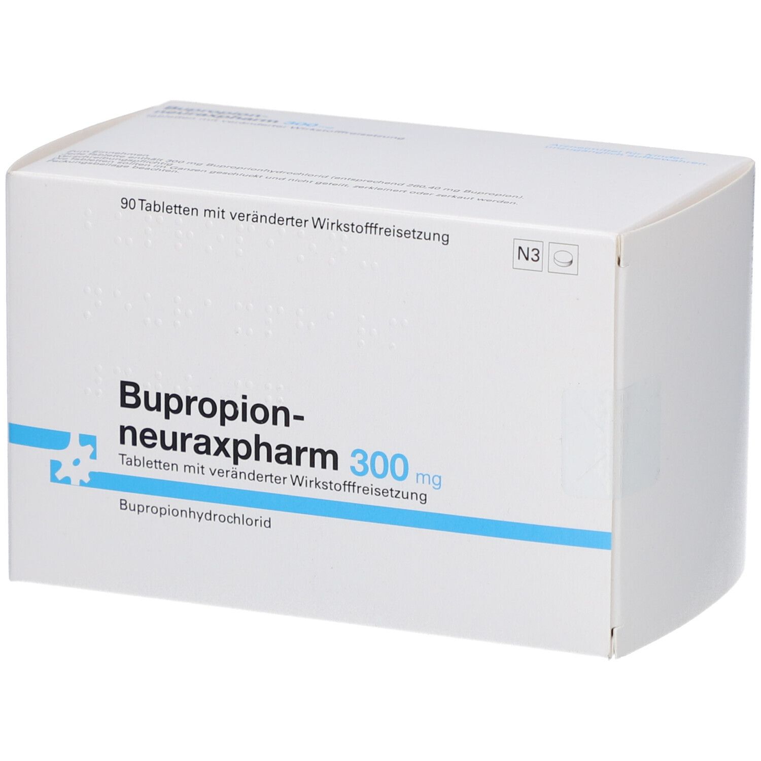 BUPROPION-neuraxpharm 300 mg Tab.verä.Wfrs.