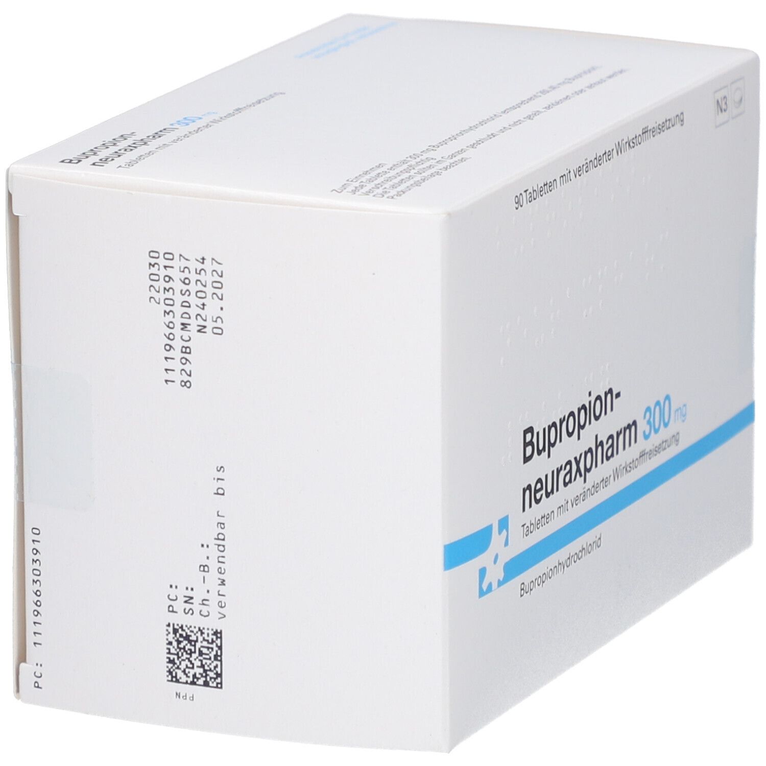 BUPROPION-neuraxpharm 300 mg Tab.verä.Wfrs.